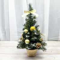 Božićno drvsko Compact svečano osjetljivi odličan Xmas Ornament Ornament Party