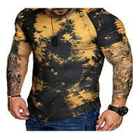 Muška ljetna majica Seyurigaoka, majica kratkih rukava, kratkih rukava uzorak uzorak na ramena na ramenu,
