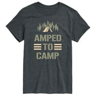 Instant poruka - Amped u kamp - Muška grafička majica kratkih rukava