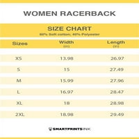 Mother Day Crnicked Racerback Rezervoar za žene -Image by Shutterstock, ženski medij