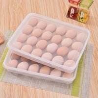 Plastične ladice hladnjaka, sa pokrivačem Đaved jaja nosač jaje poklapa za jaje Bo, sa utorima od jaja za frižider kuhinjski restoran, bistro