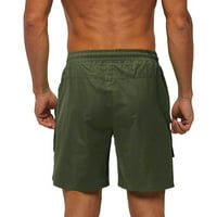 Ljetni teški momak muški casual crtača tereta Ležerne prilike na otvorenom Muške hlače tanke modne hlače
