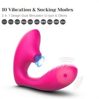 Liyafei klitorika sisa igračka - vibracija se igračka za klitoris i G-točka dvostruka stimulacija - vodootporni sisani vibrator - silikon vibrirajući odrasli se igračke za žene