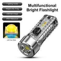 Prijenosni mini svjetiljka LED tastera za taster baklje svijetla džepna lampa