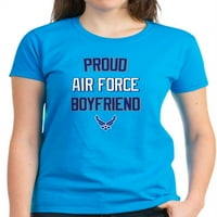 Cafepress - Ponosni dečko vazduhoplovstva - Ženska tamna majica