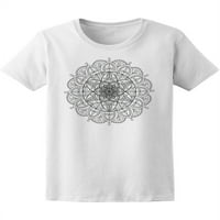Cvjetna etnička dekorativna majica Mandala Žene -Image by Shutterstock, ženska srednja