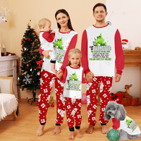 Božićne pidžame za obitelj, porodica pidžama Podudaranje, Božićne folije pidžame