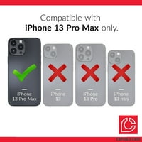 Capsule Case kompatibilan sa iPhone Pro MA [Heavy Duty Hibrid Design Slim Slim Style crni poklopac futrole]