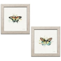 Gango Domaći dekor Savremeni promišljeni leptiri III i promišljeni leptiri IV Katie Pertiet; Dva 12x12in