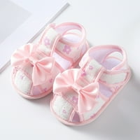Toddler baby meke cipele Walkers cipele za princeze cipele Slatka bowknot ravna šetači cipele Sandale