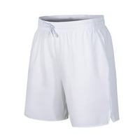 Muški kratke hlače Srednja odjeća Summer Solid Boja Svileni patke sa pantalonama sa pantalonama sa zatvaračem