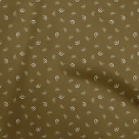 Onuone pamuk poplin twill smeđa tkanina avokada šivaći zanatske projekte Tkanini otisci na širokoj dvorištu