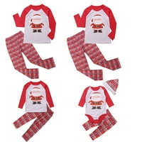 Herdignitet Božićna porodica podudaranje pidžama set odraslih muški ženski dječji odjeća za spavanje