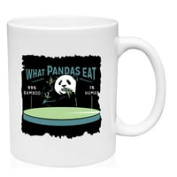 Koje pande jedu krigne keramičke šalice za kafu smiješna poklon čaša