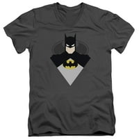 Batman - Jednostavan šišmiš - Slim Fit V izrez - Veliki