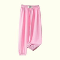 Caveitl 8-9 godina dječje djece dječje djevojke modne slatke slatke svilene hlače hlače hlače hlače