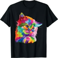Majica mačke: Majica u obliku šarene mačke