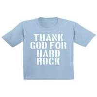 Awkward stilovi Hvala Bogu za Hard Rock Toddler majicu Jesus majica za dječju majicu za dječake Christian