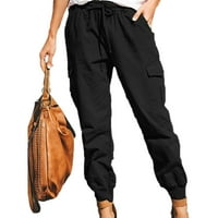 Ženske torbe za bagetske hlače Estetske labave jogger pantalone Hippie Punk Streetwewer Plus veličine