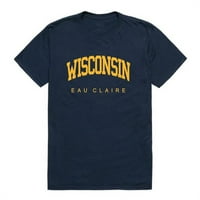 Majica sa fakulteta Republika 537-409-NVY- Wisconsin Eau Claire, mornarica - srednja