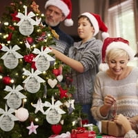 VikakioOze Početna Dekor Božićni ukras Lijepo drvo poklon ukras božićno drvce Viseći dekor za zabavu