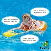 Swim Academy Swim za trening za trening za mališane i djecu poboljšavaju trening plivanja sa efektivnim udarcem - idealna ploča za plivanje za djecu