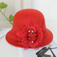 Veki ženska jesen i zimsko cvijeće okruglo TOP Ležerni ribarski kapu za bazin Mali poklopac šešira
