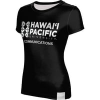 Ženske crne havaske pacifičke majice za komunikacije