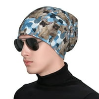 Goldendoodle Dog Plaže Puppy Slouchy Beanie za žene Muškarci Stretch Sleep Hat Funkcija Poklon Jesenska
