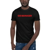 Crvena GIS menadžer majica kratkih rukava majica s nedefiniranim poklonima