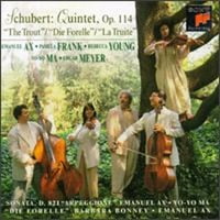 Unaprijed posjedovao Schubert: Quintet, op. Pastrmka Barbara Bonney, Edgar Meyer, Emanuel A, Pamela