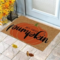 Kućni tekstil Skladištenje Pumpkin Doormat bundeve dekor smiješna vrata Pad pada Mat Fall Decor Prostir
