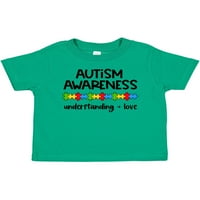 Inktastični autizam Strašno razumijevanje i ljubav sa slagalicom poklon dječaka Baby ili majica za bebe
