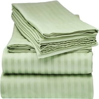Broj nit Egipatski pamučni četverodni lim za krevet postavljen duboka džepna veličina puna XL kolor kadulja