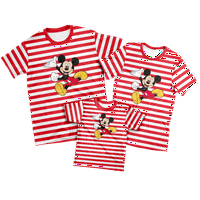 Mickey Mouse Stripes muške vrhunske posebne ležerne umjetnosti Print Top za odrasle za poklon za frke
