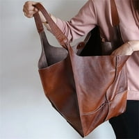 PU kožna torbica za torbu za ženske torbe na ramenu torbe tašna soft crossbody prevelika bag-d