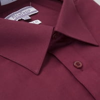 Stefano Muške klasične konvertibilne manžetne košulje sa čvrstom haljinom - dostupne su mnoge boje