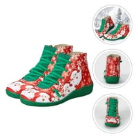 Par Xmas kratke čizme Izvrsne žene Božićne cipele Ženske casual cipele