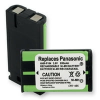 Chrome baterija baterija baterija za Panasonic KX-FPG391