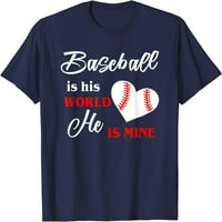 Baseball je njegov svijet, on je mina majica