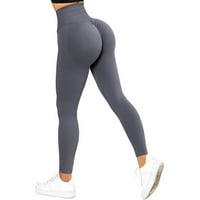 Yoga hlače za žene odolijevanje plus veličine Žene vježbanje namirnicama Fitness Sports Vožnja joga atletske hlače