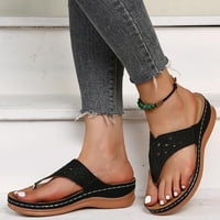 Dezimirani ženski klinovi klinove ljetne udobne klinove papuče žene nose debelu donju casual sandale