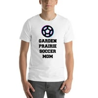 2xl Tri ikona Vrt Prairie Soccer Mama kratki pamučni majica s kratkim rukavima po nedefiniranim poklonima
