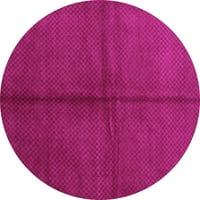 Ahgly Company u zatvorenom okruglima sažetak ružičaste suvremene prostirke, 7 'okruglica