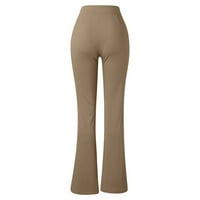 Zuwimk pantalone za žene Trendy, ženski klasični koduroi u prosjeku prosječne dužine pant kaki, xl