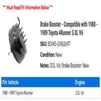 Boster Booster - kompatibilan sa - Toyota 4Runner 3.0L V6