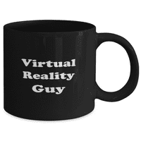 Smiješna virtualna stvarnost momak šolja kafe - virtualna stvarnost šalica za kavu - 11oz bijela