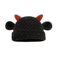 Counthorn vuneni šešir Dječja ruka utkana slatka svestrana pulover šešir Sunhat za žene veličine