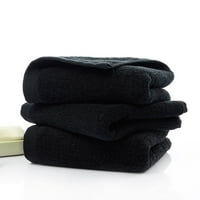 Crni ručnik čisti pamučni ručnik za kupatilo Hotelska mašina