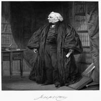 Joseph priča. Namerički pravnik. Čelično graviranje, 1836. Poster Print by